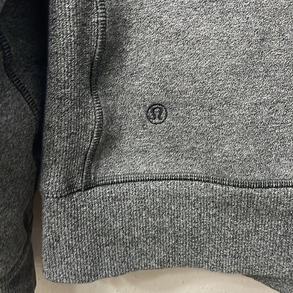 Lululemon jacket medium full zip up men’s gray - Picture 6 of 6